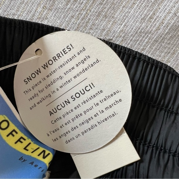 Offline by aerie Water resistant snow pants Ladies size xs black - Picture 9 of 13